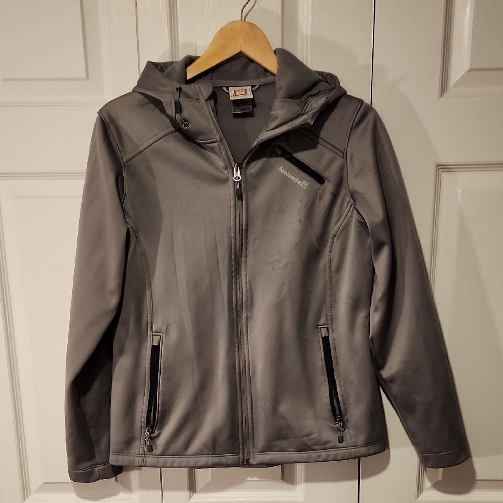 Avalanche Gray Textured Jacket